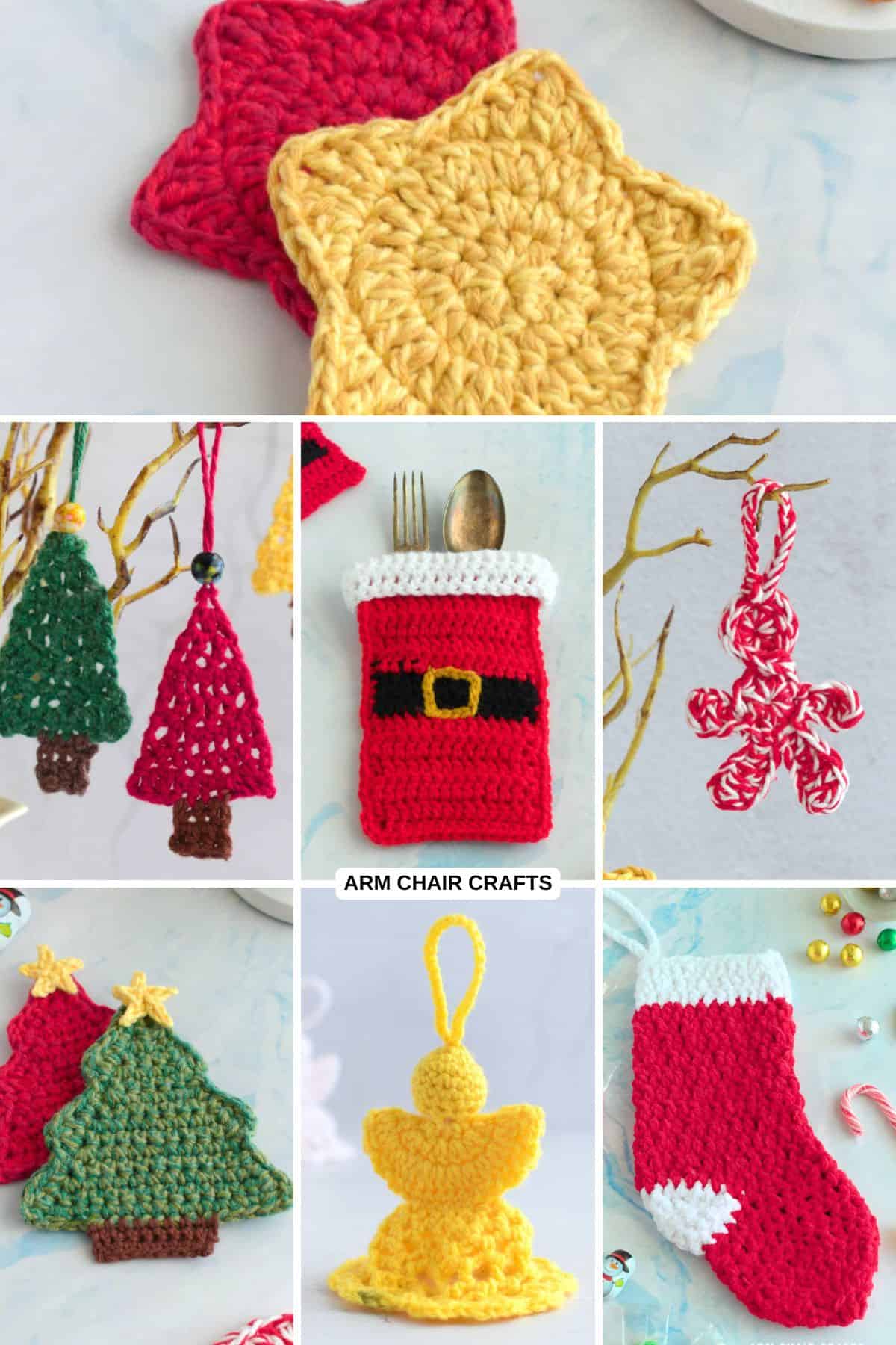 Christmas crochet patterns.