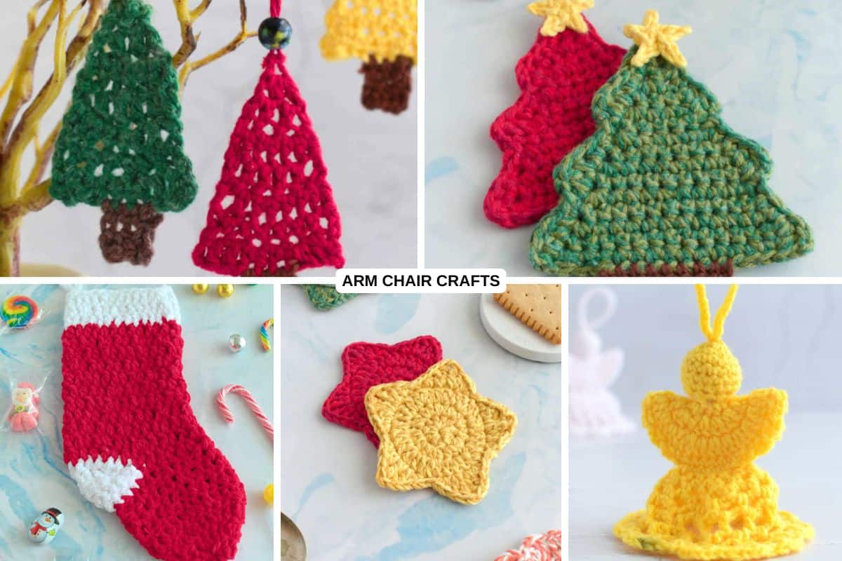 Crochet patterns.