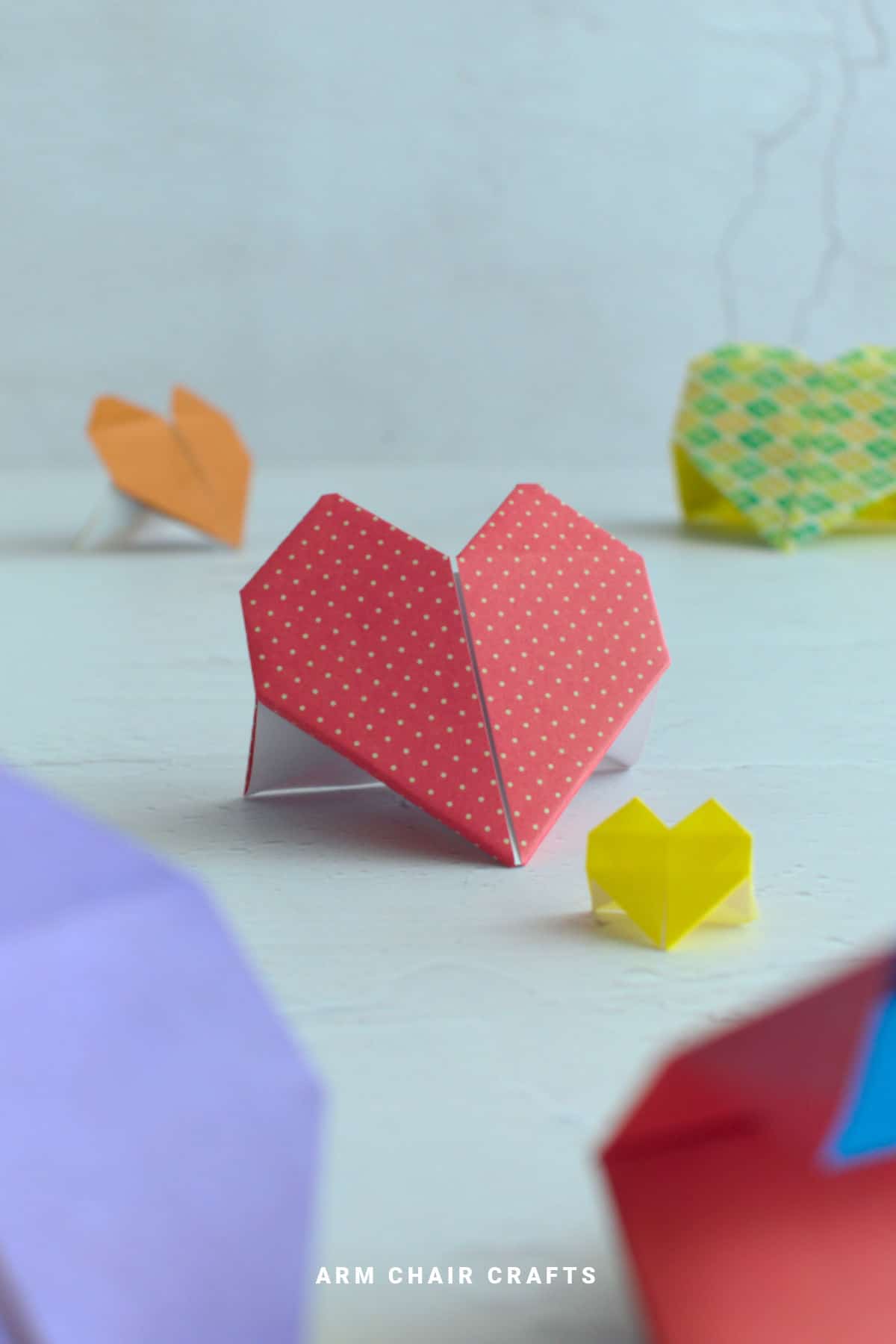Paper heart.