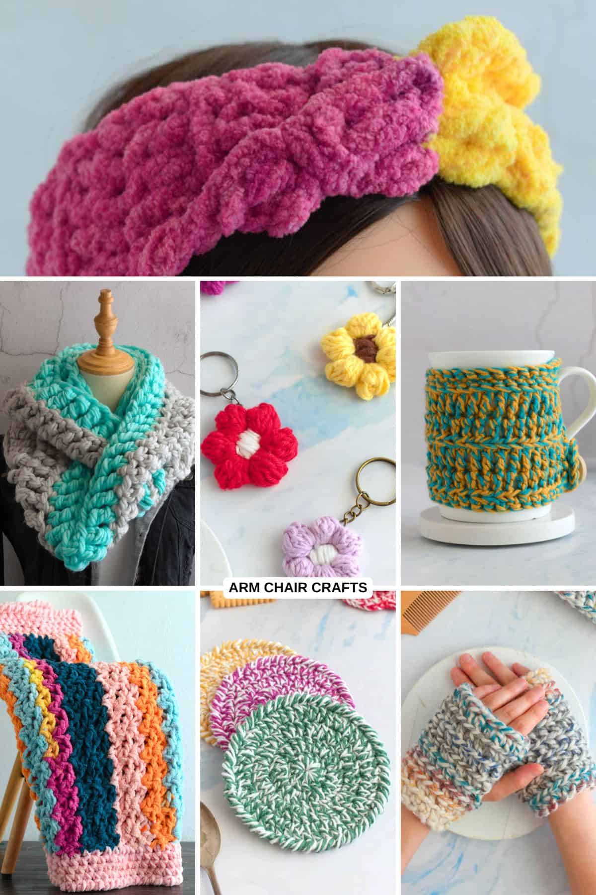 Crochet patterns.