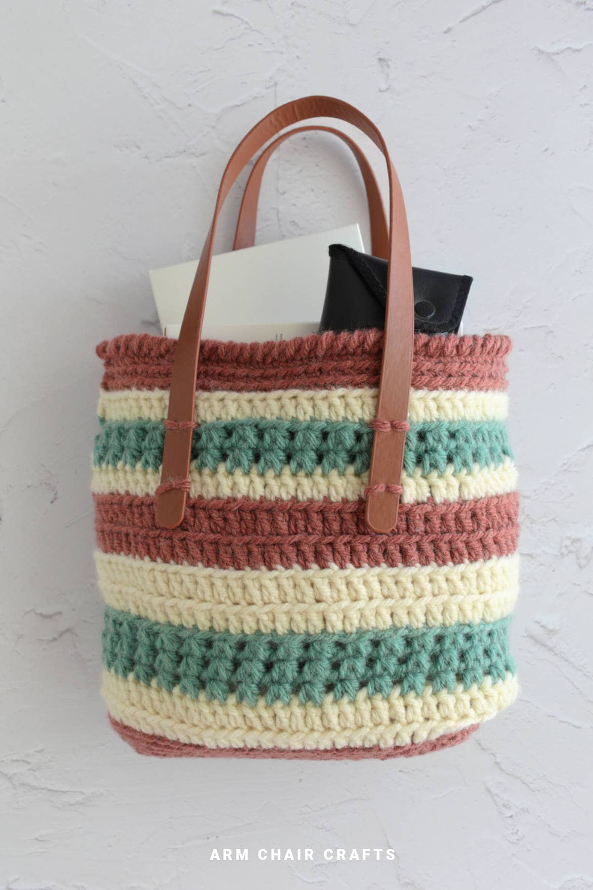 Crochet bag.
