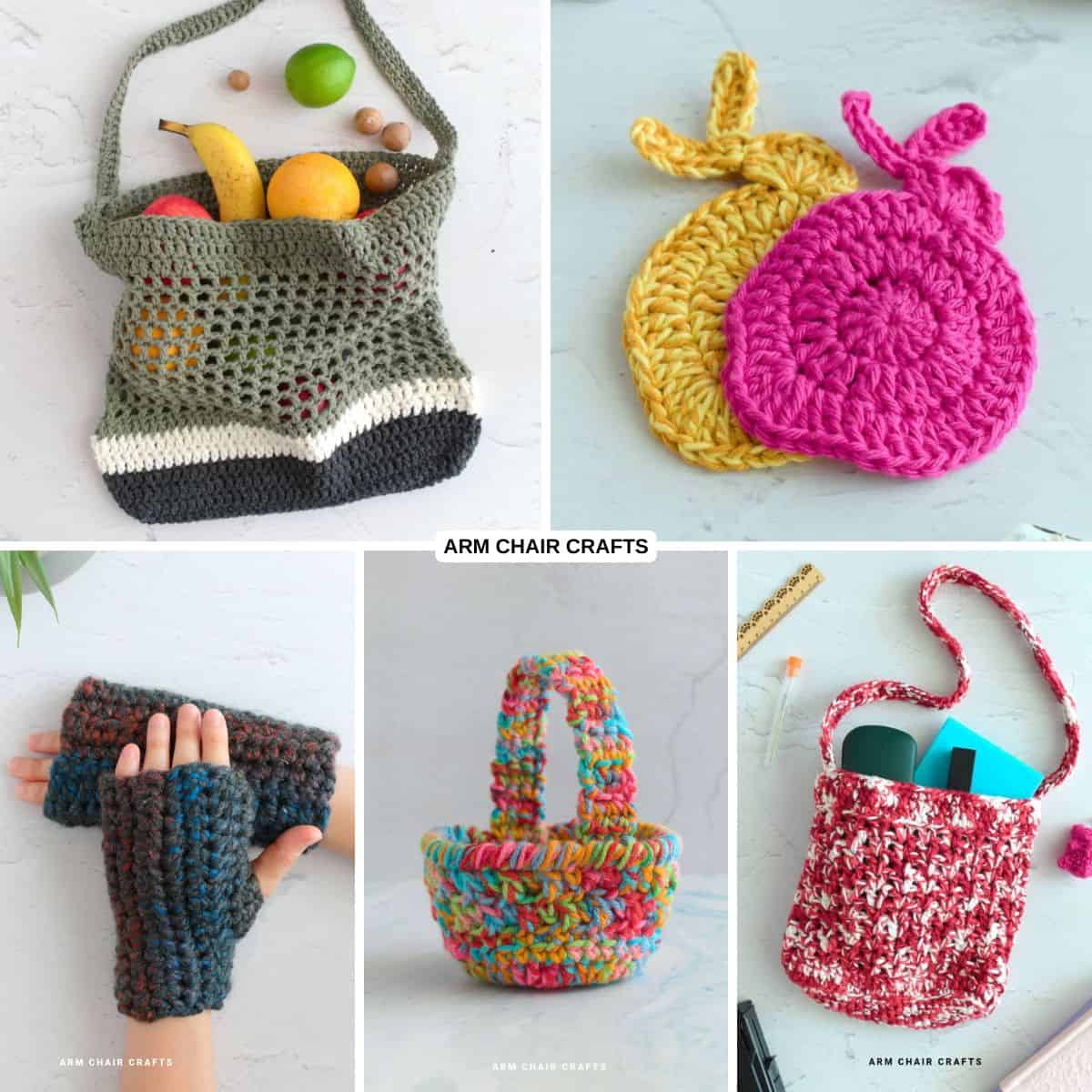 Practical crochet projects.