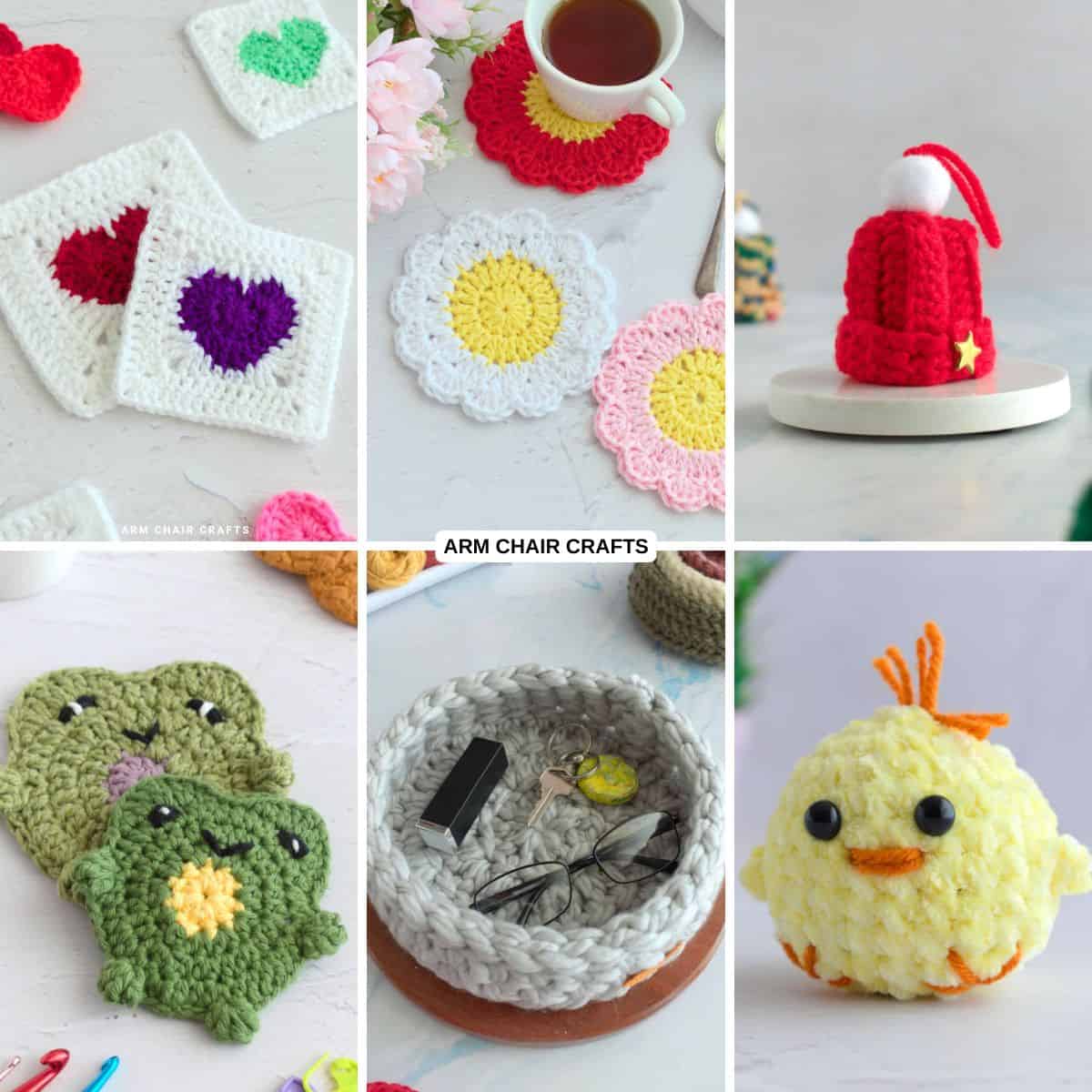 Quick crochet projects.
