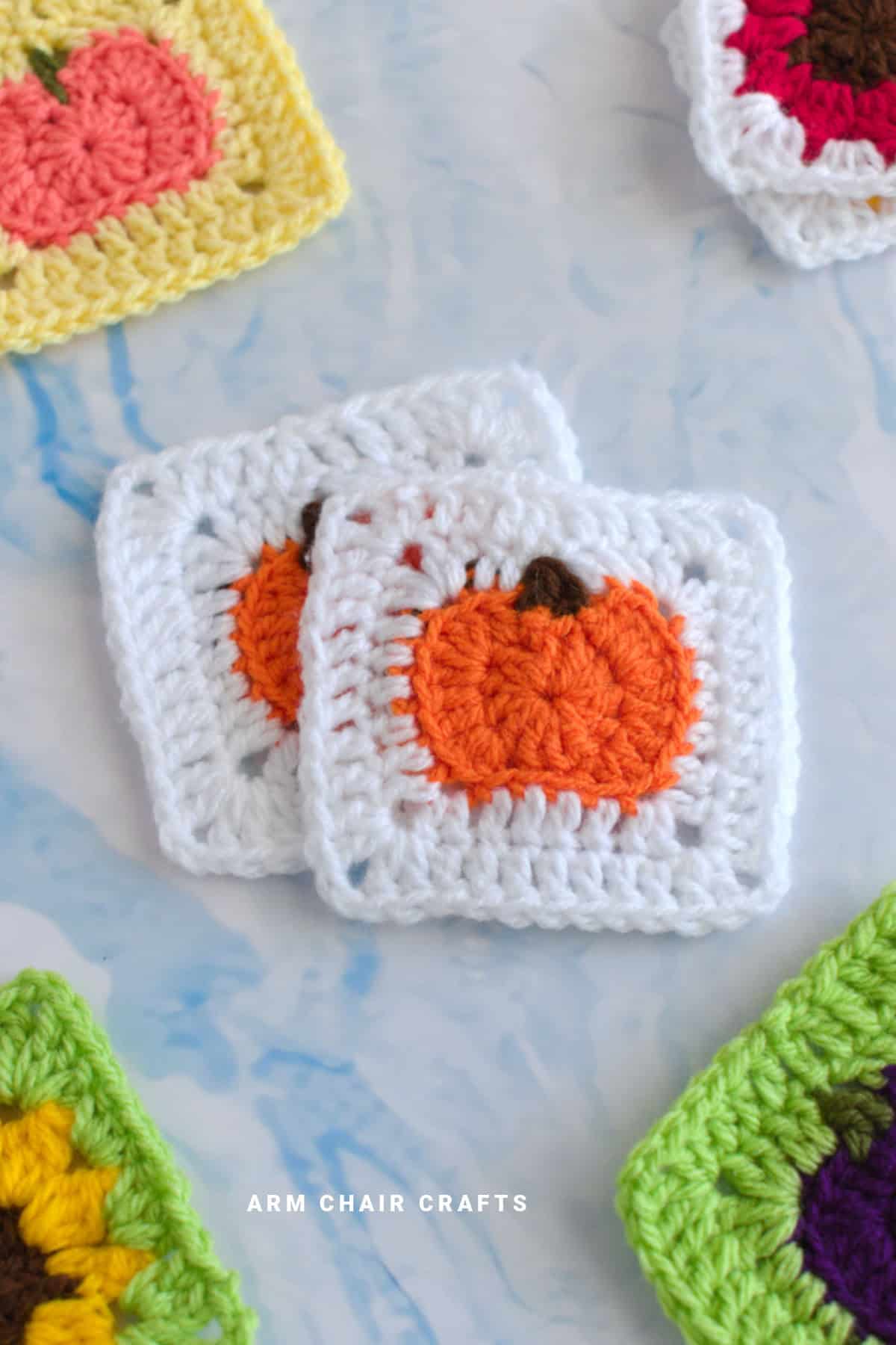 Crochet granny squares.
