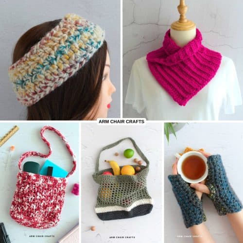 Crochet accessories.