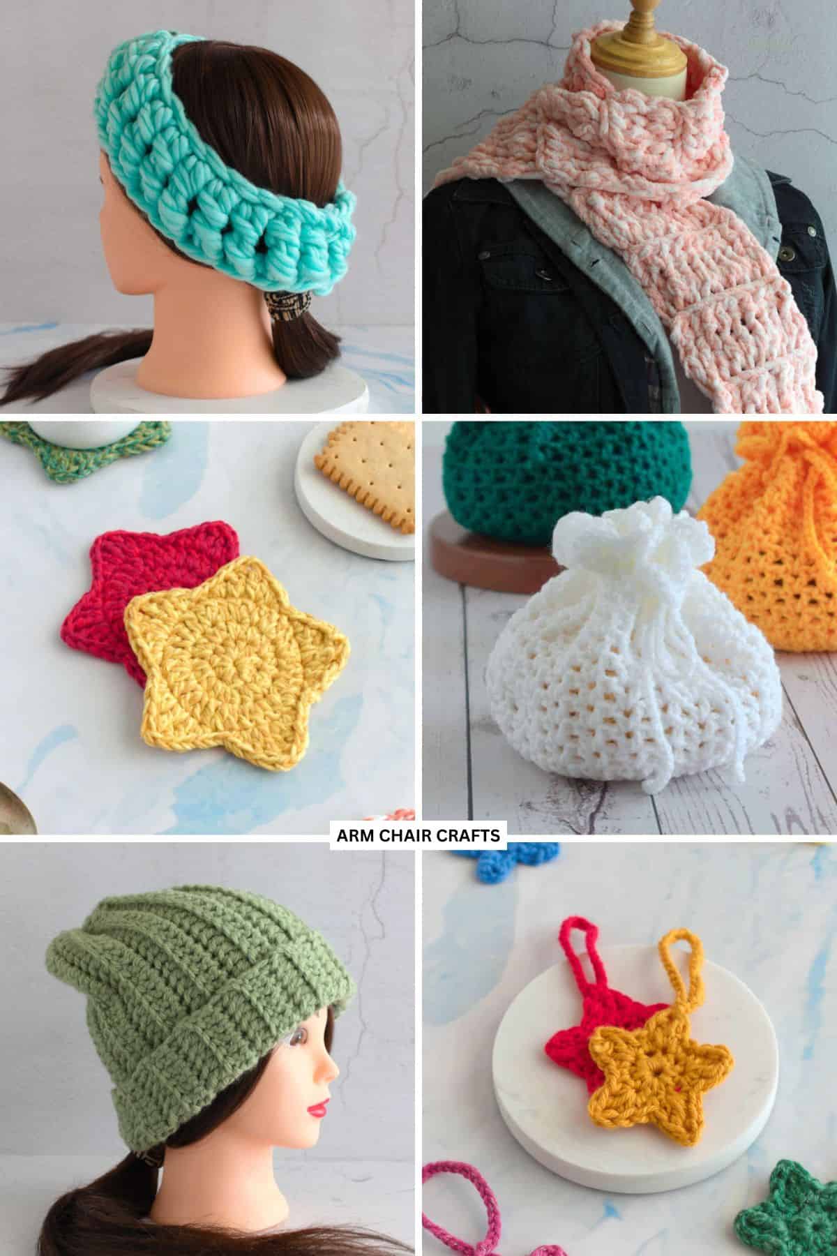 Easy crochet projects.