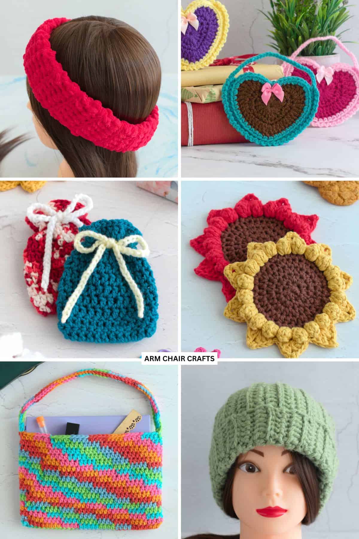 Crochet projects that are fast.