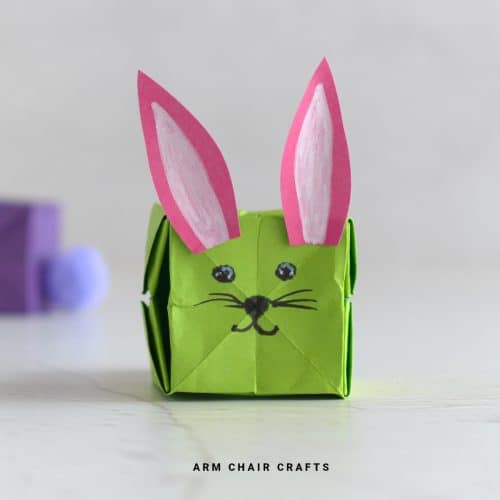 Origami rabbit.
