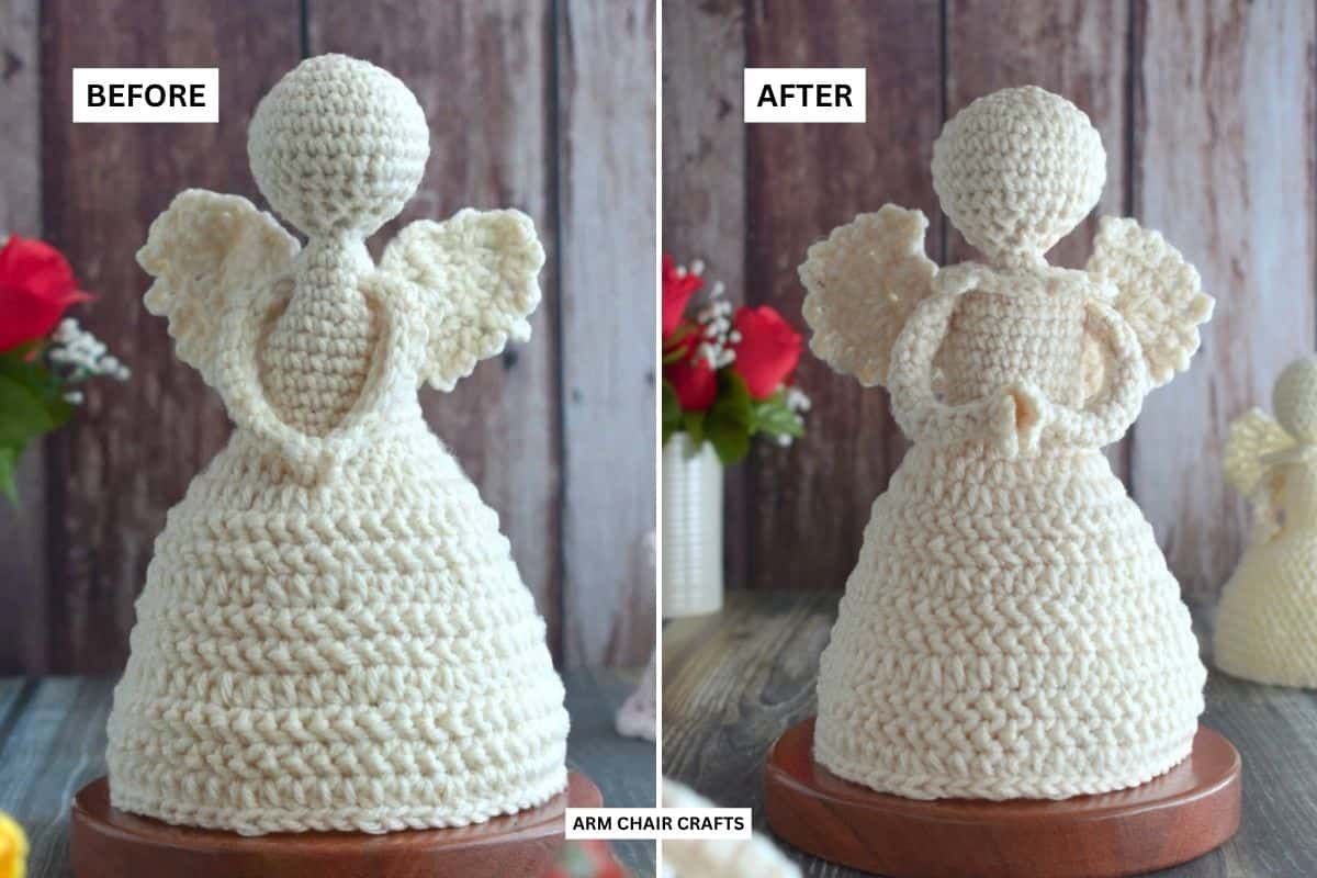 Crochet angels.