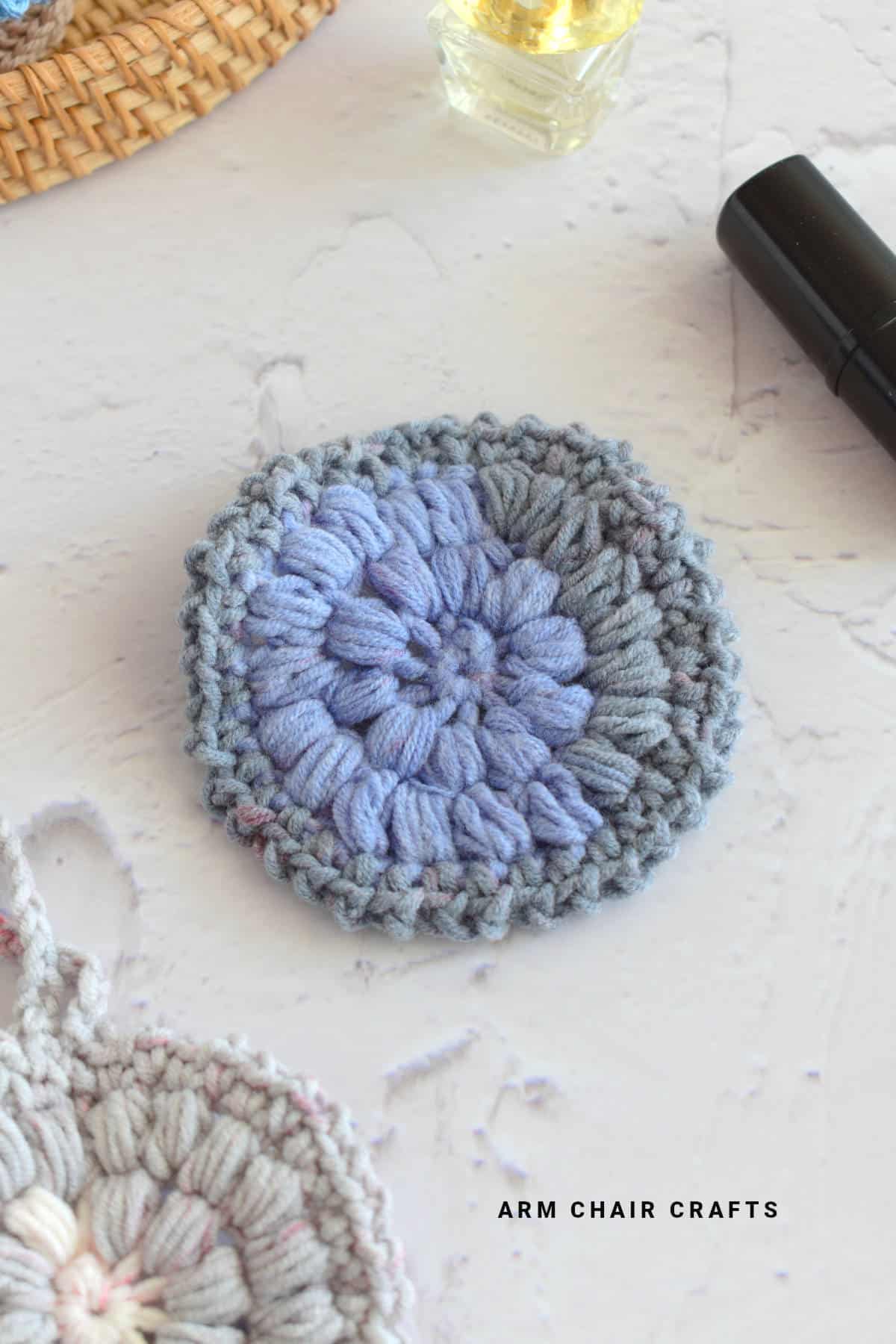 Crochet scrubby.