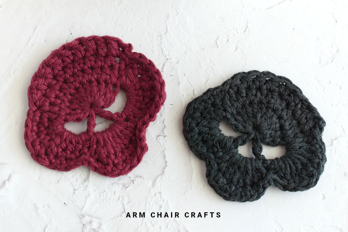 Crochet coasters.